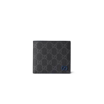 GUCCI BLUE INTERIOR GG COIN WALLET ‎768244FACQC1052 (21*9cm)